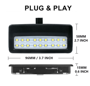 Lampe <span class=keywords><strong>de</strong></span> lecture LED pour pare-soleil <span class=keywords><strong>de</strong></span> voiture pour <span class=keywords><strong>BMW</strong></span> <span class=keywords><strong>F10</strong></span> F01 750Li 760Li F07 F06 F11 F02 F03 F04 F12 F13 F18 - Product Image 6