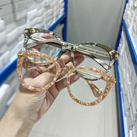Monture de lunettes optiques en acétate épais de haute qualité, nouveau design, grande taille, montures optiques en acétate épais