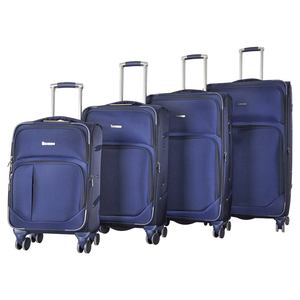 <span class=keywords><strong>Valise</strong></span> de voyage en nylon <span class=keywords><strong>souple</strong></span>, <span class=keywords><strong>lot</strong></span> de 4 pièces, <span class=keywords><strong>valise</strong></span> de voyage à 4 roues, sacs à bagages, chariot, vente en gros - Product Image 4