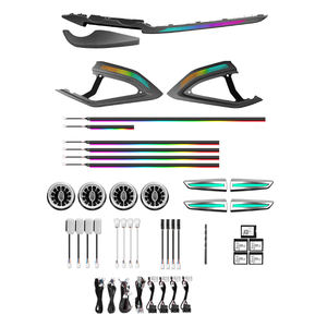 ชุดตกแต่งไฟบรรยากาศภายในรถยนต์ Symphony LED 256 สี สำหรับ Audi Q2/Q2L ปี 2019-2026 อุปกรณ์เสริมแถบไฟสร้างบรรยากาศ - Product Image 1