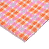 Bandeau pour femme à carreaux noués multicolores, accessoire de cheveux unique et tendance