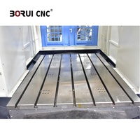 Centre d'usinage à portique CNC 5 axes BR1312 avec broche taïwanaise pour le traitement des métaux, fraiseuse à portique CNC