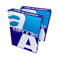 500 Hojas de Papel de Copia A4 para Oficina, 80 g/m², Tamaño Personalizable, Papel de Impresión Blanco Estándar para Oficina, Suministro de Fábrica