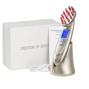 Da đầu thiết bị massage tóc phục hồi mọc lại Laser Lược cải thiện tăng trưởng tóc máy