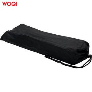 Mesa Plegable para Exteriores Woqi, Base Rectangular de Aleación de Aluminio, Mesa Portátil para Camping y Barbacoa, Color Negro - Product Image 1