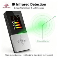 Détecteur de caméra double mode Vodasafe, vision nocturne infrarouge et détecteur de micros espions à lentille optique