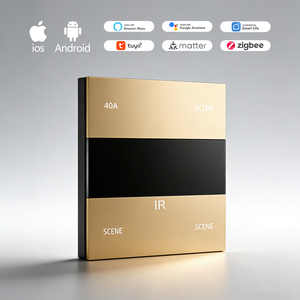 Interruptor Inteligente 40A Tuya Smart Life App WIFI 250V Relé de Alta Potencia Bluetooth Mesh para Control de Calentadores de Agua y Electrodomésticos Comerciales - Product Image 1