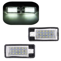 Éclairage de plaque d'immatriculation LED pour Audi A3 S3 A4 S4 A6 C6 A8 S8 Q7 RS4 RS6 – Remplacement de la lampe de plaque arrière de voiture
