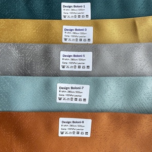 <span class=keywords><strong>Tissu</strong></span> <span class=keywords><strong>occultant</strong></span> jacquard 100 % acrylique 300 g/m², largeur 110 pouces, isolant thermique pour salon et hôtel - Product Image 2