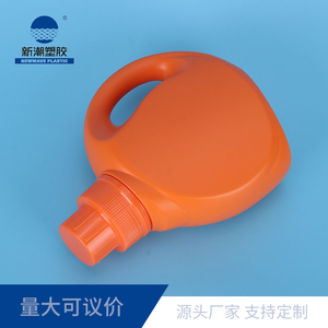 Bán buôn rỗng cam <span class=keywords><strong>600</strong></span> <span class=keywords><strong>ml</strong></span> PE Nhựa Giặt chất tẩy rửa Lotion làm sạch chất lỏng vít cap chai nhựa - Product Image 2