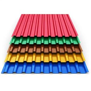 All'ingrosso in lamiera di acciaio ondulato rivestito di colore zincato PPGL PPGL personalizzato per la costruzione - Product Image 3