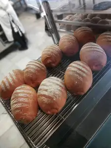 Horno de panadería a gas tostado al mejor precio 1/2/3/<span class=keywords><strong>4</strong></span>/5/6/9/10/16/32/64 bandejas para hacer pan, horno tostador y horno rotatorio para hornear pan - Product Image 3