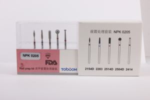 Набор фрез для маникюра Toboom Supply, 5 шт./компл., конические, для удаления ороговевшей кожи и кутикулы, NPK 0205, для салонного использования - Product Image 2