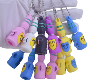 Ouvre-ampoule en forme de bouteille de médicament Rompe Ampollas Motivo Ampolleta Azul Gmd Impormedical Medic's Uniformes Médicos - Product Image 1