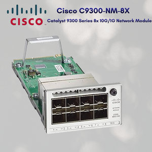 โมดูลเครือข่าย Original New Catalyst C9300-NM-8X 8 พอร์ต 10G/1G SFP+ สำหรับสวิตช์ C9300-24T, C9300-24P, C9300-48P - Product Image 1