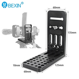 Boxin ขาตั้งกล้องสามขาสำหรับกล้อง DSLR สากล, ขาตั้งกล้องแบบแผ่นยึดแบบปลดออกได้อย่างรวดเร็วรูปตัวแอล - Product Image 1