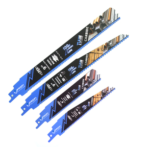 Nuevas Cuchillas de Sierra Recíprocas TCT de 6 Pulgadas y 8 Dientes con Recubrimiento TiAIN+ICE de Grado Industrial para Cortar Acero Inoxidable - Product Image 4