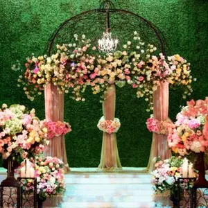 wedding ceiling drape square chuppah backdrop stand for wedding metal canopy drape frame