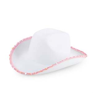 Sombreros de Vaquero Estilo Occidental con Lentejuelas Brillantes al por Mayor para Viajes, 4 Estaciones, Unisex - Product Image 1