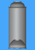 Kaleng Aerosol Kualitas Tinggi Grosir Pabrik 65*158/52*140mm untuk Pengecatan Semprot Mobil 2K Dua Komponen Pompa Kaleng Aerosol Tinplate