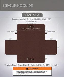 Qbellpet - Protetor de sofá acolchoado à prova d'água para crianças, cães, animais de estimação, protetor antiderrapante, com 1/2/3 lugares, novo design - Product Image 6