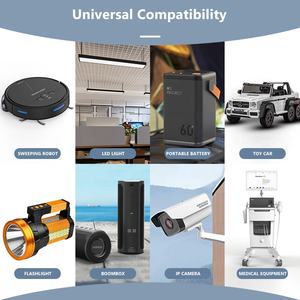 Paket Baterai Li-ion 21700 15AH <span class=keywords><strong>3</strong></span>.7V 1S3P Isi Ulang Siklus Dalam untuk Kamera PTZ Tenaga Surya IP dan Speaker Nirkabel - Product Image 5