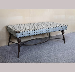 Mesa de Centro Decorativa de Metal Galvanizado Estilo Industrial INNOVA, Resistente y de Estilo Antiguo - Product Image 1