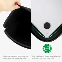 Housse en néoprène avec logo personnalisé pour ordinateur portable Housse de protection souple pour ordinateur portable Housse pour tablette pour MacBook Air Sacoche pour ordinateur portable
