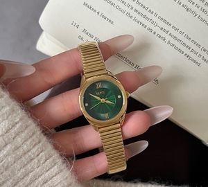 IEKE <span class=keywords><strong>123</strong></span> - Petite montre circulaire, montre-bracelet rétro, montre élégante à motif soleil - Product Image 4