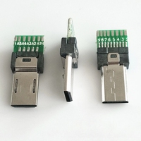 15-Pin 9-Pin Mini-USB PCB-Anschluss Micro-USB-Anschluss Stecker Daten-USB-Stecker für Sony Digitalkamera MP3 Xperia M C1904