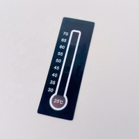 Autocollant de thermomètre étanche bâton privé sur les thermomètres pour enfants autocollants pour pot étiquette d'indicateur de température spécial