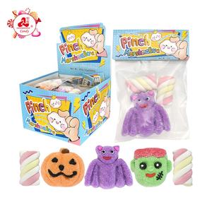 Bonbons torsadés d'Halloween + Tête <span class=keywords><strong>de</strong></span> citrouille, chauve-souris, design Frankenstein, <span class=keywords><strong>guimauve</strong></span> à pincer - Product Image 1