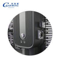 Écran transparent LED extérieur étanche IP65 Série MH P3.91, luminosité 5000 cd/m², durée de vie 100 000 heures, rigidité élevée