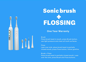 2024 Nuevo Diseño 3 en 1 <span class=keywords><strong>cepillo</strong></span> inalámbrico y <span class=keywords><strong>cepillo</strong></span> de agua Flosser y <span class=keywords><strong>cepillo</strong></span> de dientes Combo - Product Image 4