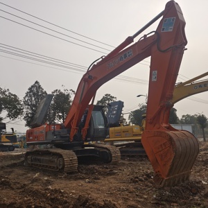 Excavatrice hydraulique d'occasion HITACHI ZX350 de 35 tonnes, multi-terrains, pour déblaiement d'urgence en cas de glissement de terre - Product Image 3