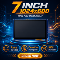 Écran tactile intelligent HMI Uart ESP32-P4 WIFI6 de 7 pouces 1024*600