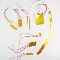 Su misura 12 volt dc kapton Film Sottile Aria Polyimide Flessibile Elemento Riscaldante