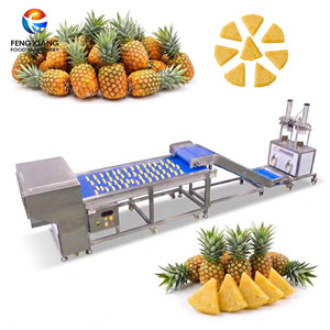 เครื่องแปรรูปสับปะรด FENGXIANG 500-1000 กก./ชม. กึ่งอัตโนมัติ สำหรับคว้านเมล็ด ปอกเปลือก ตัดเป็นชิ้น และหั่นเป็นเส้น สำหรับกระบวนการแปรรูปผลไม้ - Product Image 1