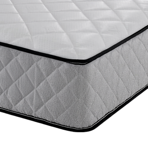 Hybrid Memory Foam Spring <b>Mattress</b> 4ft6 <b>Double</b> (190x135x20cm) | Thick Medium Firmness Open Coil Sleep Support | - Product Image 1