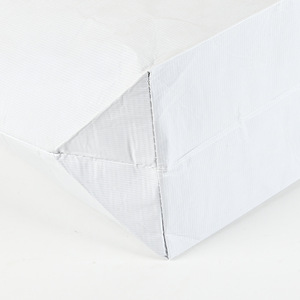 Bolsa de Compras Tejida Impermeable Ecológica con Logotipo Personalizado, Bolsa de Mano RPET Reciclable de Bajo Contenido de Carbono, Bolsa de Compras Laminada Resistente - Product Image 3