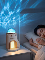 Lumière d'ambiance LED pour chambre à coucher, projection d'ondulations d'eau, lumière de nuit romantique moderne pour la décoration du salon