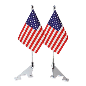 Porte-bagage suspendu pour <span class=keywords><strong>moto</strong></span>, support pour drapeau Vertical, pour Harley Davidson Touring 2014 — 2019 - Product Image 2