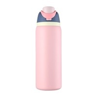 Bouteille isotherme sport double paroi OWAL moderne et portable, grande capacité, en acier inoxydable 304, 32 oz, isolation thermique 8-12 heures