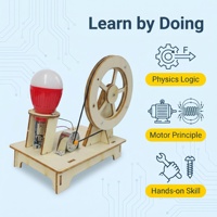 Projets solaires pour enfants, Kit de fleurs en fil de fer pour enfants, Kit de bricolage robot en bois, Fils de fer pour loisirs créatifs