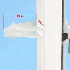 창 안전 잠금 아기 슬라이딩 도어 슬라이딩 창 잠금 장치 어린이 슬라이딩 개방 방지 안전 잠금 장치 - Product Image 3