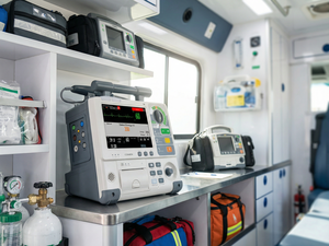 Monitor <span class=keywords><strong>Defibrillator</strong></span> Comen S8 Defibrilasi AED Pemantauan Pacing (ECG SpO2 NIBP TEMP CO2) untuk Ambulans/Rumah Sakit/Pelatihan - Product Image 4