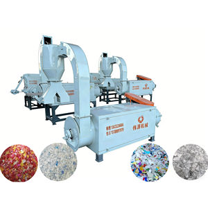 Mesin Pencuci Pengering Pengeringan Air Limbah Plastik Industri 300kg-2000kg/jam untuk Daur Ulang Plastik PP PET HDPE LDPE - Product Image 1