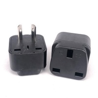 Adaptateur de prise d'alimentation Angleterre vers Australie 10A 250VBritain Type G vers AUS Adaptateur de conversion de voyage plat à 2 broches