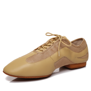 Chaussures de jazz à talon de 1 cm à prix d'usine, chaussures de <span class=keywords><strong>danse</strong></span> pour professeurs, salsa, bachata, merengue, <span class=keywords><strong>kizomba</strong></span>, <span class=keywords><strong>danse</strong></span> latine, unisexe, en cuir PU pour femmes - Product Image 5