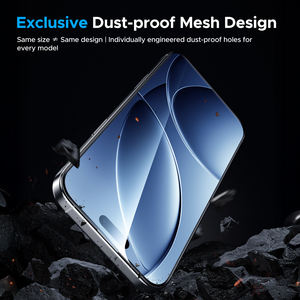 Protector <span class=keywords><strong>de</strong></span> Pantalla para Teléfono Móvil Totalmente Nuevo con Diseño Exclusivo <span class=keywords><strong>de</strong></span> Orificio Antipolvo y Bordes Ultrafinos para los Modelos 13 14 15 16 17 - Product Image 3